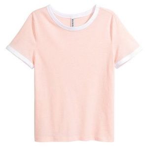 H&M Contrasting Trim Top